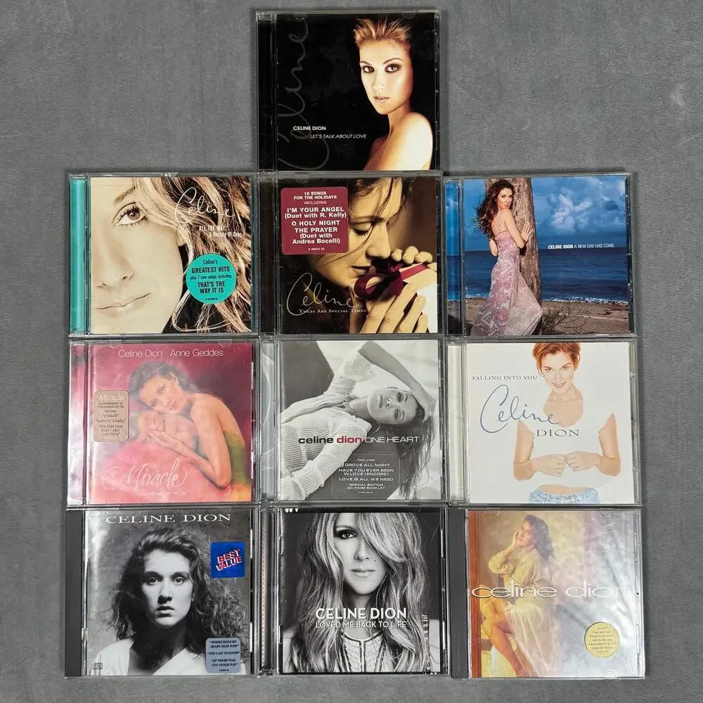 Celine Dion Lot of 10